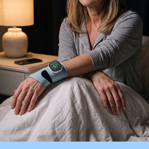 Calmwrist Pulse Wrap for carpal tunnel